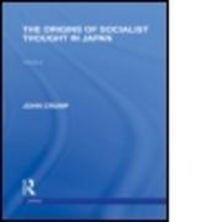 Produktbild: Crump, J: Origins of Socialist Thought in Japan