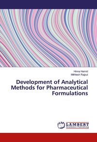 Produktbild: Development of Analytical Methods for Pharmaceutical Formulations