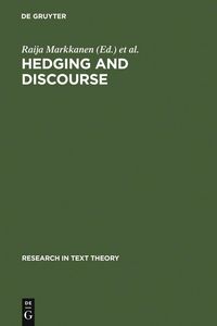 Produktbild: Hedging and Discourse