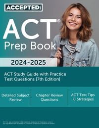 Produktbild: ACT Prep Book 2024-2025