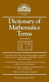 Produktbild: Dict Of Mathematics Terms 3/e
