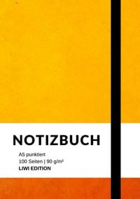 Produktbild: Notizbuch A5 punktiert - 100 Seiten 90g/m&sup2; - Soft Cover