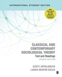 Produktbild: Classical and Contemporary Sociological Theory - International Student Edition