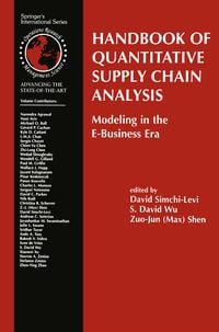 Produktbild: Handbook of Quantitative Supply Chain Analysis