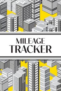 Produktbild: Mileage Tracker (Cityscape Grayscale and Yellow)
