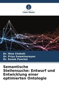 Produktbild: Semantische Stellensuche: Entwurf und Entwicklung einer optimierten Ontologie