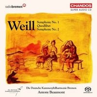 Produktbild: Sinfonie 1 & 2/Quodlibet