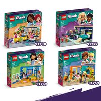 LEGO Friends 41740 Aliyas Zimmer Set, Spielzeug mit Mini-Puppen