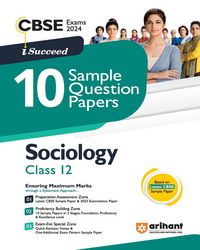 Produktbild: Arihant CBSE Sample Question Paper Class 12 Sociology Book for 2024 Exam