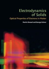 Produktbild: Electrodynamics of Solids