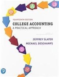 Produktbild: Slater, J: College Accounting Chapters 1-12 with Study Guide