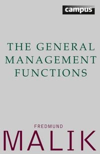 Produktbild: The General Management Functions