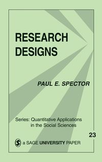 Produktbild: Spector, P: Research Designs