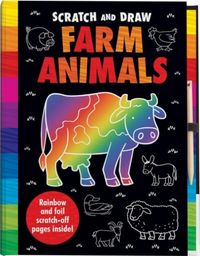 Produktbild: Over, A: Scratch and Draw Farm Animals - Scratch Art Activit