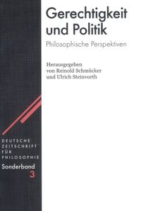 Produktbild: Gerechtigkeit und Politik