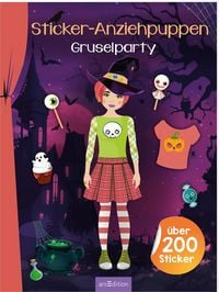 Produktbild: Sticker-Anziehpuppen &ndash; Gruselparty