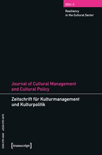 Produktbild: Journal of Cultural Management and Cultural Policy/Zeitschrift f&uuml;r Kulturmanagement und Kulturpolitik