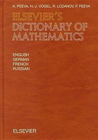 Produktbild: Elsevier's Dictionary of Mathematics