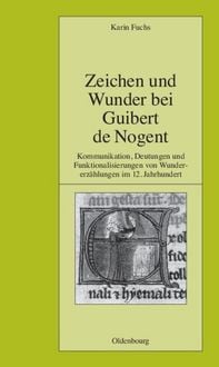 Produktbild: Zeichen und Wunder bei Guibert de Nogent