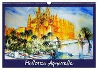 Produktbild: Mallorca Aquarelle (Wandkalender 2027 DIN A3 quer), CALVENDO Monatskalender