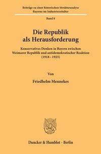 Produktbild: Die Republik als Herausforderung.