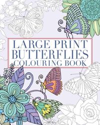 Produktbild: Willow, T: Large Print Butterflies Colouring Book