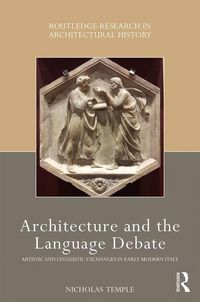 Produktbild: Temple, N: Architecture and the Language Debate