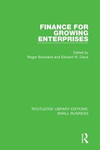 Produktbild: Finance for Growing Enterprises
