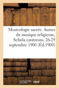 Produktbild: M&eacute;moires de musicologie sacr&eacute;e, lecture