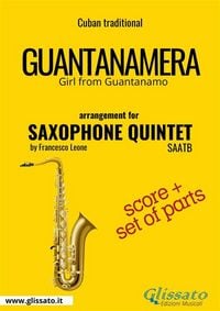 Produktbild: Saxophone Quintet "Guantanamera" score & parts