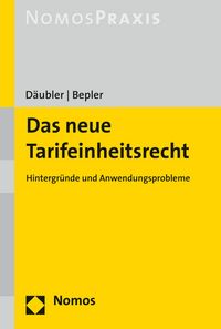 Produktbild: Das neue Tarifeinheitsrecht