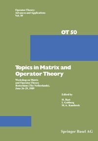 Produktbild: Topics in Matrix and Operator Theory