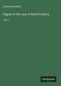Produktbild: Digest of the Law of Real Property