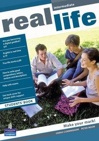 Produktbild: Cunningham, S: Real Life Global Intermediate Students Book