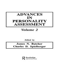 Produktbild: Advances in Personality Assessment