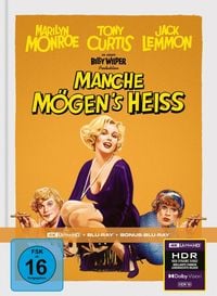 Produktbild: Manche m&ouml;gen's hei&szlig; - Limitiertes Mediabook (4K Ultra HD + Blu-ray + Bonus-Blu-ray)