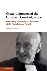 Produktbild: Great Judgments of the European Court of Justice