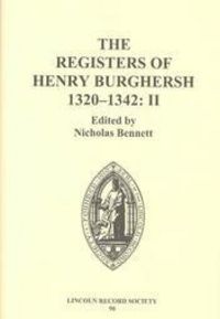 Produktbild: The Registers of Henry Burghersh 1320-1342