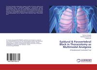 Produktbild: Epidural & Paravertebral Block in Thoracotomy as Multimodal Analgesia