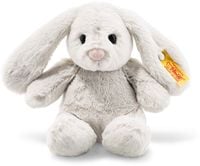 Produktbild Steiff 080463 - Soft Cuddly Friends: Hoppie Hase, hellgrau 18 cm