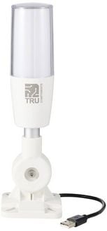 Produktbild: TRU COMPONENTS TC-ONN-M4T-USB Signals&auml;ule mit Sirene LED Rot, Gelb, Gr&uuml;n, Blau, Wei&szlig;, Cyan, Magenta 1 St.