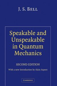 Produktbild: Speakable and Unspeakable in Quantum Mechanics