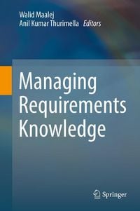 Produktbild: Managing Requirements Knowledge