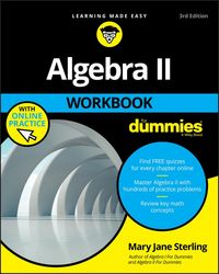 Produktbild: Algebra II Workbook For Dummies