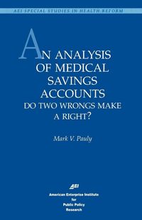 Produktbild: An Analysis of Medical Savings Accounts