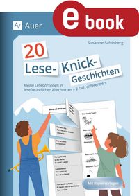 Produktbild: 20 Lese-Knickgeschichten - Klasse 1 und 2