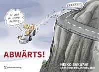 Produktbild: Abw&auml;rts - Cartoons des Jahres 2024