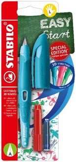 Produktbild: STABILO Schulf&uuml;ller EASYbirdy 3D Wildlife LH A blau