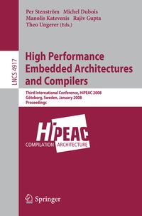 Produktbild: High Performance Embedded Architectures and Compilers