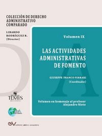 Produktbild: Las actividades administrativas de fomento